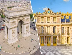 Combo (Save 5%): Arc de Triomphe with Rooftop Access + Palace of Versailles Tickets